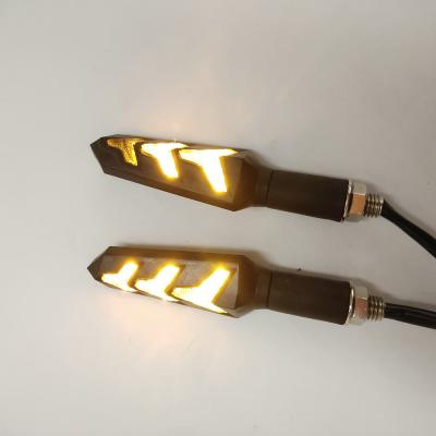 China GM 12LED Fishbone Water Turn Signal Indicator 