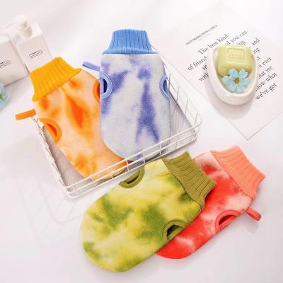 China EXFOLIATING Korean Exfoliating Bath Gloves Reduce Dade Skin Body Massage Spa Body Deep Cleansing for sale