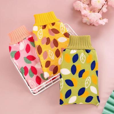 China EXFOLIATING Wholesale Body Massage Bath Brush Polyester Cotton Reduce Blackhead Deep Body Cleansing for sale