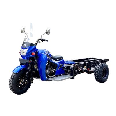 China DAYANG Factory Cargo Motor Tricycle Sand Tire Gasoline and Oil Tricycle Without Cargo Box Size Motorcycle For Freight for sale