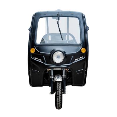 China Cargo DAYANG Cargo Pulling Electric Tricycle 3 Wheel Taxi Cabin Dry Construction Passenger Electric Trike for sale