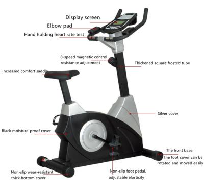 China Commercial Use New Arrival Commercial Gym Equipment XR9003 Upright Bike for sale