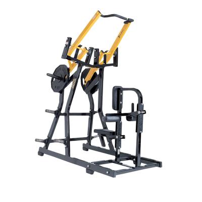 China Universal Commercial Gym Equipment Plate Loaded Front Lat Pull Down For H ISO-Lateral Strength Training for sale