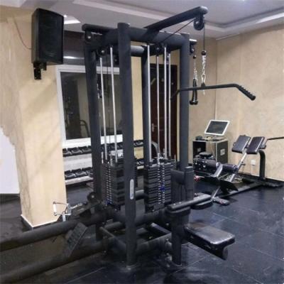 China Commercial Gym Equipment Four Station Commercial Use Jungle Stacks Multi Station 4 Gym Machine for sale