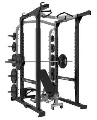 China FACTORY DIRECT 2021 Half Power Half Rack Strength Hammer Squat Rack for sale