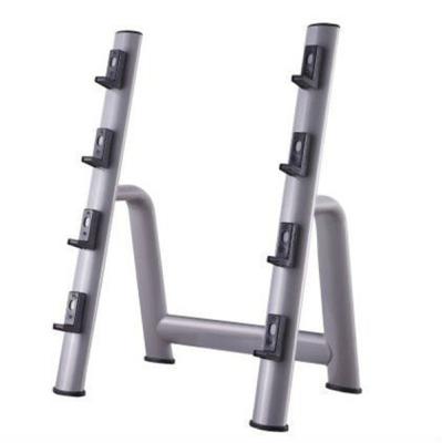 China Q235 Tube High Quality Free Weight Lifting Stainless Steel Commercial Fitness Equipment Barbell Rack Weight Plate Storage for sale