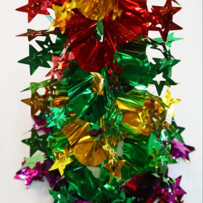 China 2m Various Decoration Garland Christmas Tree Xmas Decor Colorful Tinsel Garland Party Supply For Christmas Festival Birthday for sale