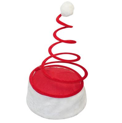 China Cheap Promotional Party Hats Spring Party Red Winter Christmas Hat for sale