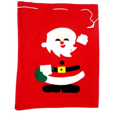 China Hot High Quality Custom Nonwoven Fabric China -selling Custom Christmas Gift Garland Storage Bags for sale