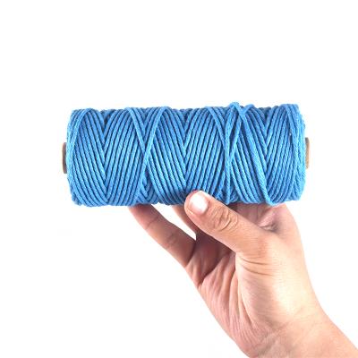 China 2021 New Fashion Cotton Rope Natural Macrame Rope Protection for sale