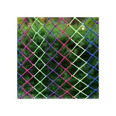 China 2021 New Protective Design Mesh Size And Colorknotted Net Sports Safety Net Plastic Net for sale