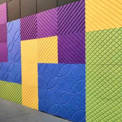 China Highly Effective Acoustic Sound Absorption Sound Absorbing Panels, High Density Sound Attenuation Infill, Lab Tested NRC 0.95, Decorative Wall Tiles, for sale