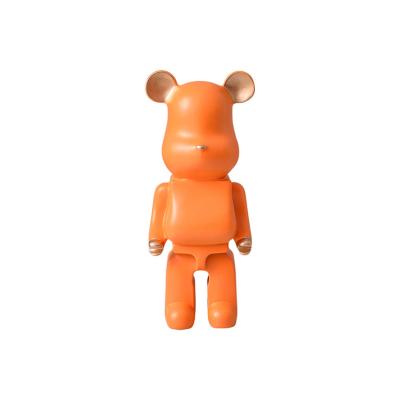 China Modern Minimalist Light Luxury Modern Home Decor Resin Open Violent Bear New Piggy Bank Resin Ornaments Piggy Bank for sale