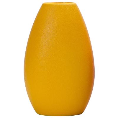 China Factory Wholesale Minimalist Colorful Round Lowest Price Modern Nordic Ceramic Flower Vase For Home Decoration for sale