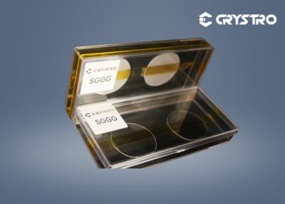 China 7.09g/Cm3 ersetzte Gadolinium-Gallium-Granat GSGG einzelner Crystal Wafer zu verkaufen