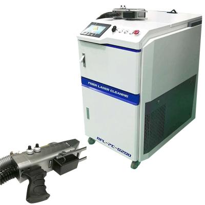 China 50W, 70W, 100W, 200W, 500W for Oil, Grease, Dust, Oxidized Surface Cleaning & Removal Laser Cleaning Machine Te koop