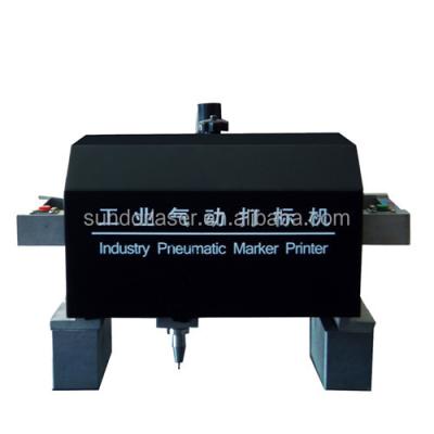 China Easy To Operate Pneumatic Dot Peen Marking Machine With CE Certificates For Metal for sale