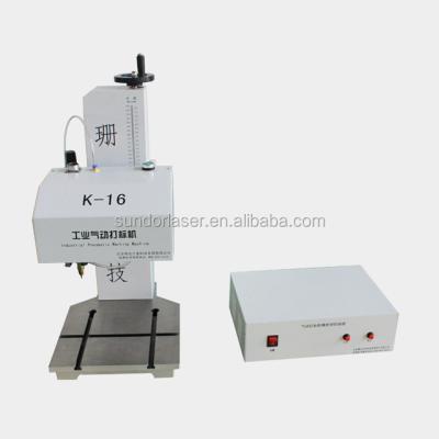 Cina Wholesale desktop dot peen engraving machine with automobile shelf number in vendita