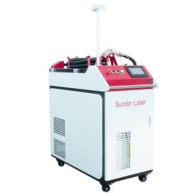 中国 Sundor Handheld Mould Fiber Laser Welding Machine Laser Spot Welder for Jewelry Robotic 販売のため