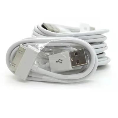 China MP3/MP4 Player Charger Cable For iPod Mini iPad 3 2 iPod Nano Touch 30 Pin Charging Data Cable For iPhone 4s 4 3G 3GS for sale