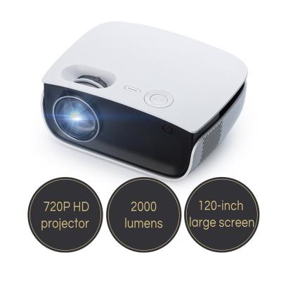 China Custom Mini Portable 1280*720 USB Projector Kids Gift Mini Beamer Home Media Player 720P Short Throw Support for sale