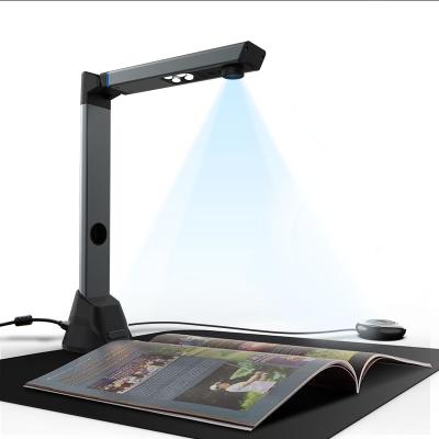 China Portable Multilingual A3 Document Camera 16Mp Scanner Flatten Auto Book A3 Scanner for sale