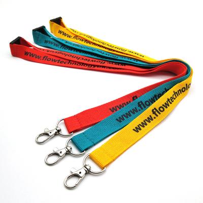 China High Quality Durable Custom Made Custom Logo Airbus Airline Polyester Sublimation Lanyards Silk Screen Printed Polyester for sale