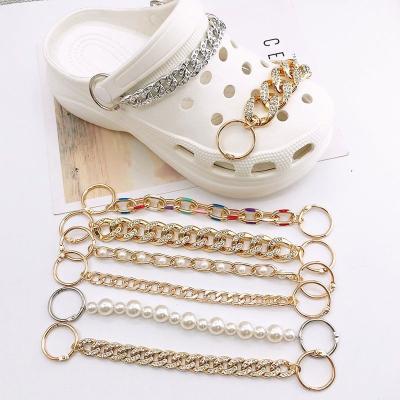 China Clog Charm Jugs New 2022 Wholesale Shoe Charms Metal Bling Designer Luxury Clog Charms Accessories Decoration For Shoe CROC Decoration for sale