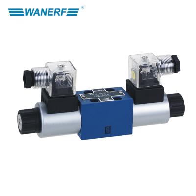 China European and American standard type 4WE4 NG4 hydraulic solenoid control valve Rexroth casting iron popular magnetic valves for sale