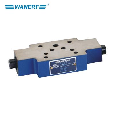 China Casting iron WANERF REXROTH CHECK VALVE ONE WAY FLOW MODULAR REGULATOR Z2S10 for sale