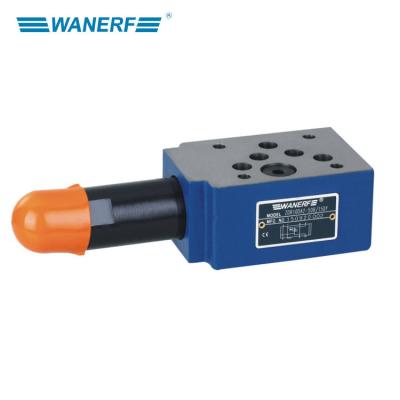 China WANERF Casting Iron With Check Valve Pressure Reduce Function CETOP 5 Modular Type REXROTH Standard for sale