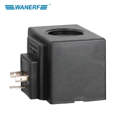 China YUKEN High Quality Plastic Coil AC Square Solenoid 110V 220V Coils for sale