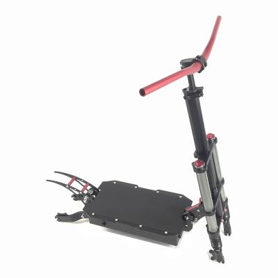 China Off Road Electric Scooter Sight 52V Spare Parts And Accessories Front Rear Suspension 11 Inch Road Sample Available Height for sale