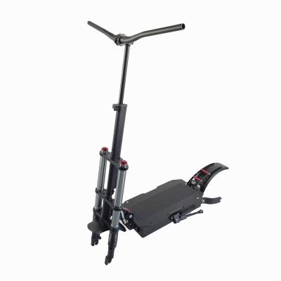 China Off Road Factory Supply Cheap Size 2 Electric Scooter Adjustable Wheel Frame Fast Folding Parts 60v for sale