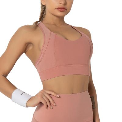 China Good quality crivit breathable sports wear wireless gym woman fitness sports bra for sale