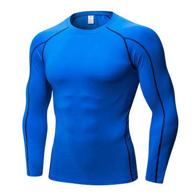 China Breathable Long Sleeve Baselayer Compression Top Selling Cool Dry Top For Men for sale