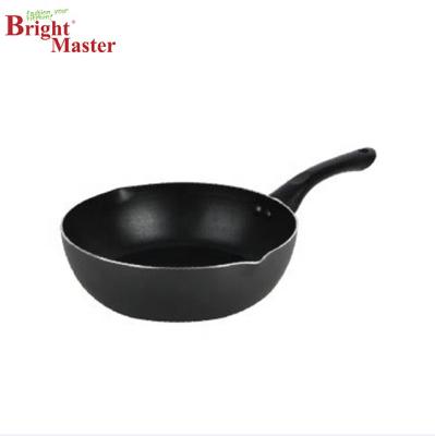 China Sustainable Induction Wok Pan Pressed Home Cooking With Handles Cookware Woks for sale