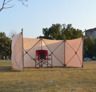 China Quick Freezing Easy Extended Type Take Hub Frame Tent Wind Screen Automatic Wall Tent for sale