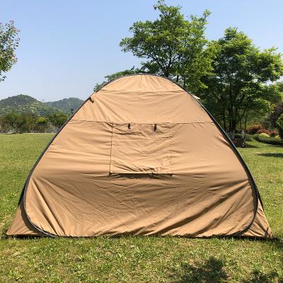 China Ground Trigone / V-type Nail Customized Quick Freeze Tent Middle East Durable Portable Pop Up Tent for sale