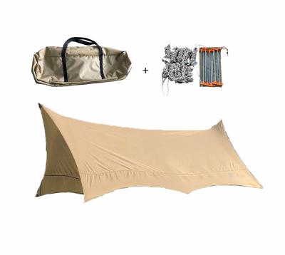 China Extended Type Oxford Fabric Cheap Waterproof Sun Rain Cover Canopy Tarp Tent for sale