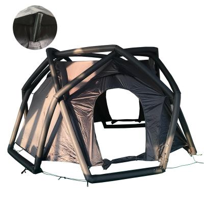 China Extended Type Multi People Inflatable Outdoor Camping Tent Dome Air Waterproof Large Tent for sale