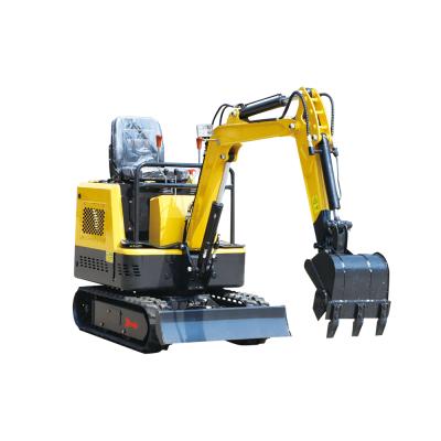 China Cultivates 2021 hot sale 1.3ton mini bagger excavator for sale household micro crawler excavator for sale