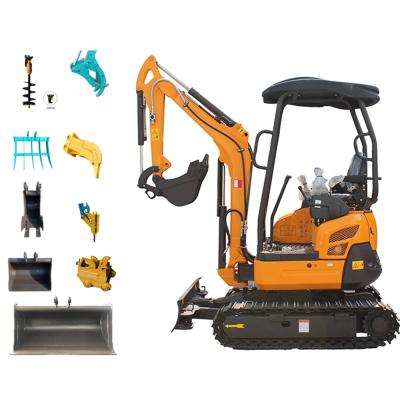 China High quality mini farms 2ton chines crawler excavators XN20 hydraulic digging machine for sale for sale