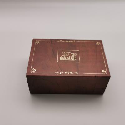 China Recycled Materials Wooden Perfume Package Crate And Box for sale