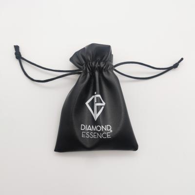 China Luxury Quality Small Size Recyclable Feather Gift Bag With Customize Logo Printing For Perfume Oudh Oil Package for sale