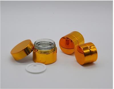 China Personal care arabic gold glass jar for bakoor jar package for sale