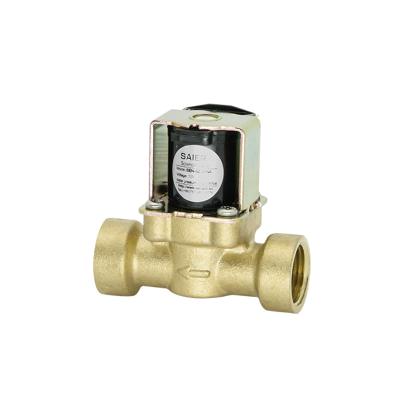 China 0.08Mpa normally closed solenoid valve for water AC220V DC12V DC24V brass electric solenoid valve for sale