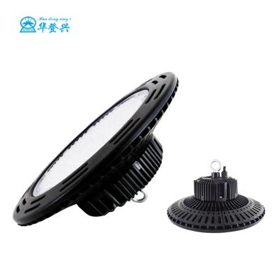 China Warehouse More Wattages High Lumen Warranty CE ROHS Aluminum Industrial Outdoor Waterproof UFO High Bay Light for sale