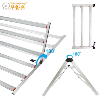 China Seed Starting High Efficiency Dimmable Spider PPE2.9umol/j 660nm LM301H Commercial Full Spectrum Greenhouse Folding Led To Grow Light Bar for sale