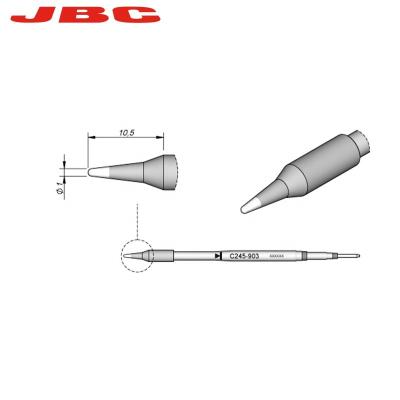 China Original CD-2BQE/CD-2BHE cartridge chisel C245-741 903 JBC 907 908 911 CD-2BHE bit station T245 handle pen soldering soldering iron for sale